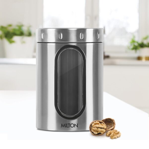 Steel Crispy Jar 1500